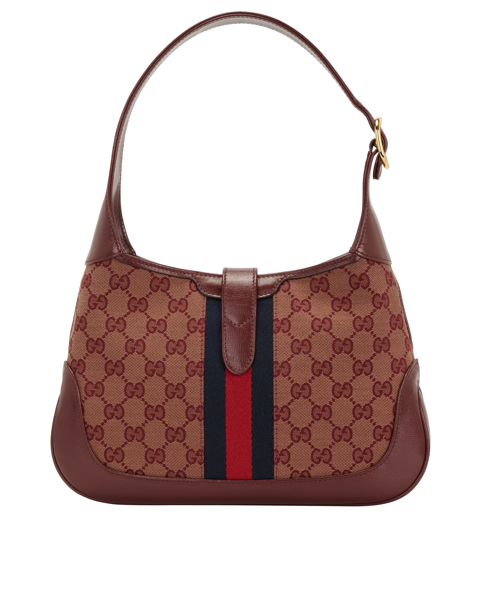 Small Jackie 1961, &pound;995, Handbags, Red, Canvas/Leather, Back view